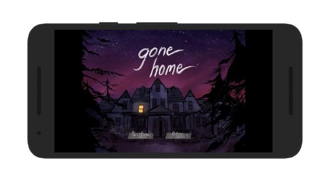 Gone Home Android Game Screen